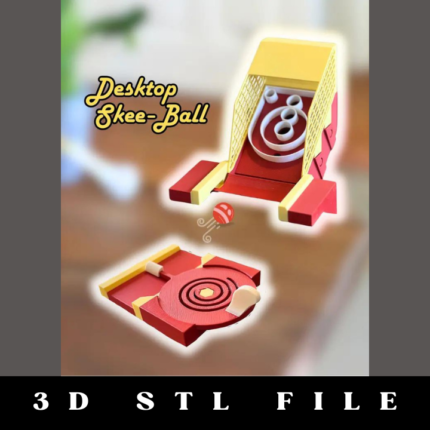 Desktop Skee-Ball STL File