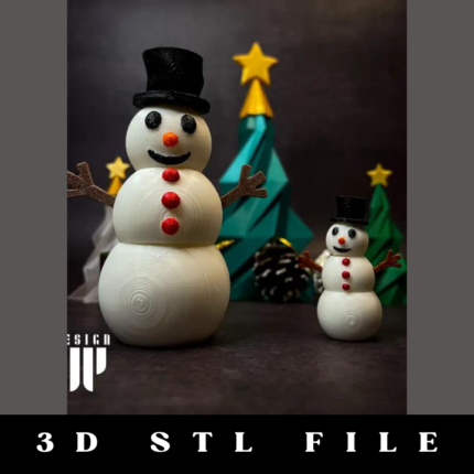 Snowman STL File