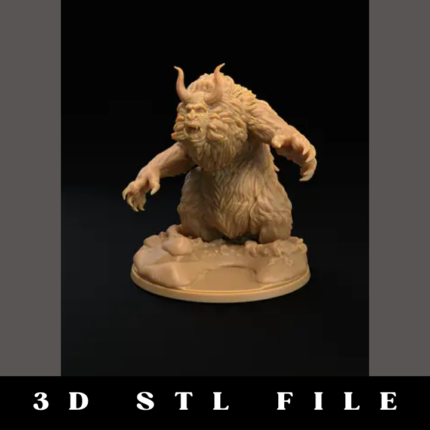 Abominable Snowman STL File