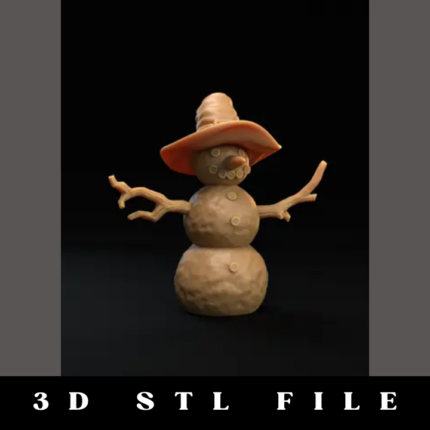 Big Snowman STL File