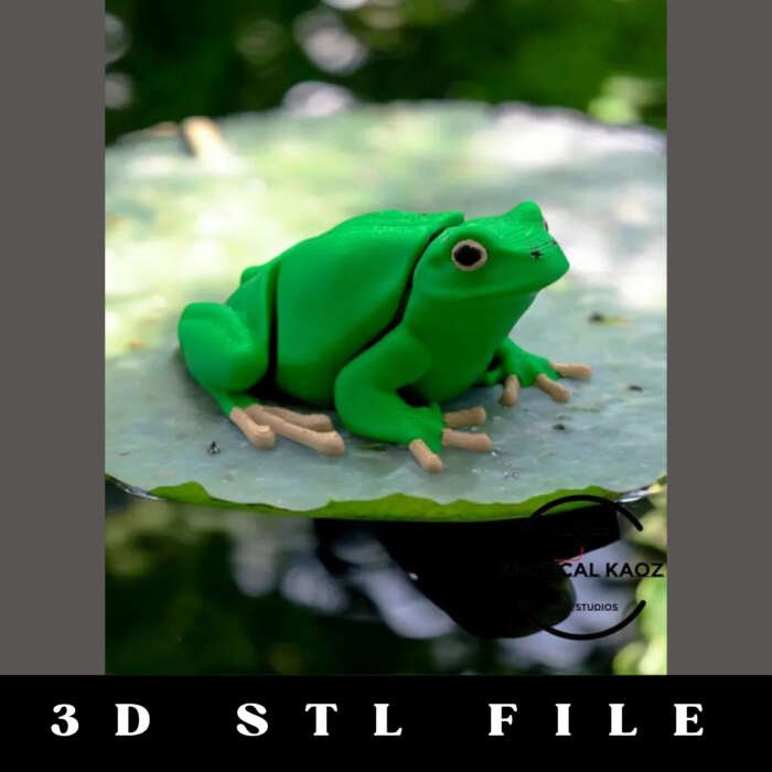 Flexy Frog Articulating STL File