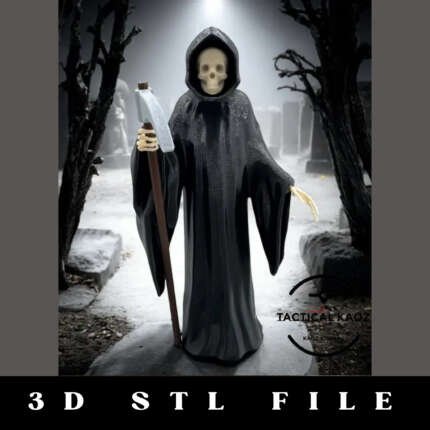 Grim Reaper Decor STL File