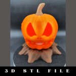 Pumpkin Halloween STL File