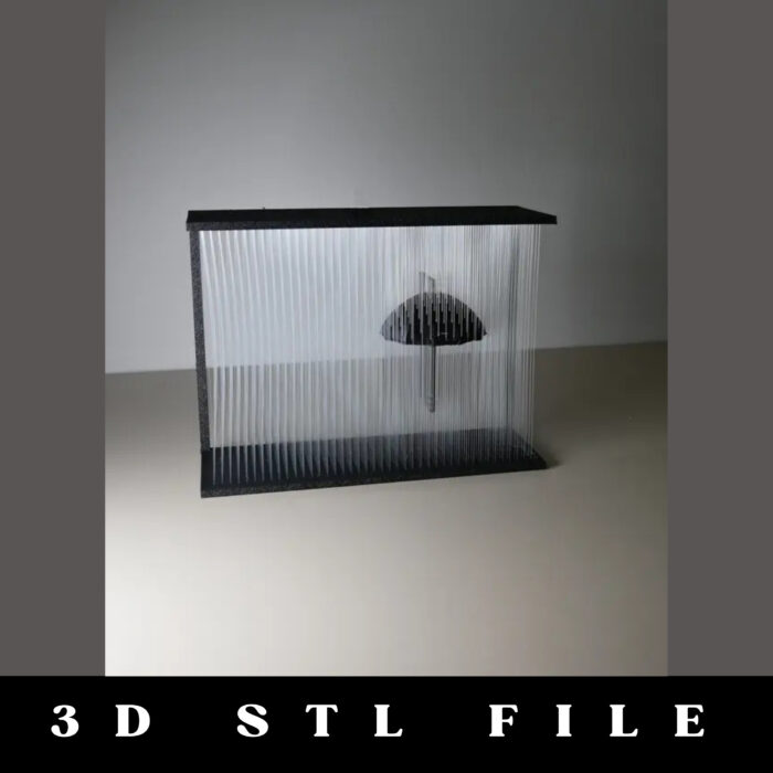 Umbrella Rain Shower STL File