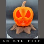 Pumpkin Halloween STL File