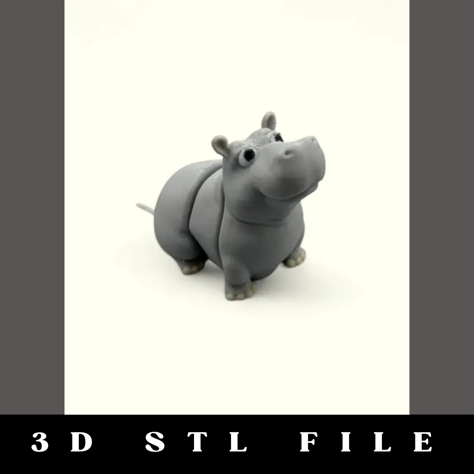 Baby Hippo Flexy STL File