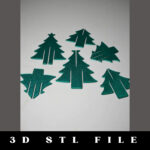 Christmas Travel Tree STL File
