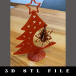 Christmas Bauble Display Tree STL File