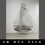 Sailboat STL File