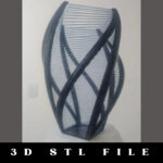 Twisty String Vase STL File