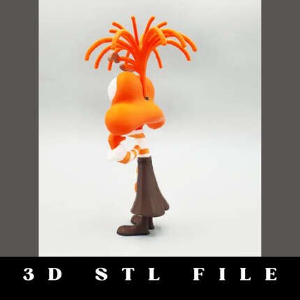 Anxiety Character STL File