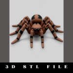 Articulating Spider Flexy STL File