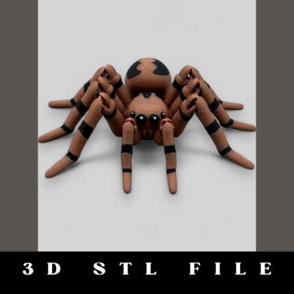 Articulating Spider Flexy STL File