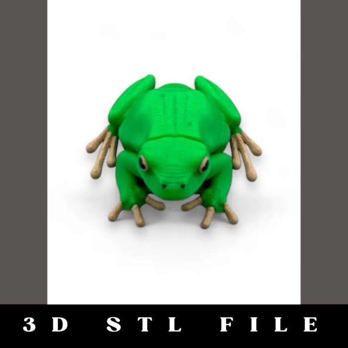 Flexy Frog Articulating STL File