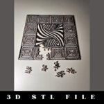 Impossible Jigsaw Puzzle STL File