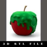 Poison Apple Tealight Holder STL File