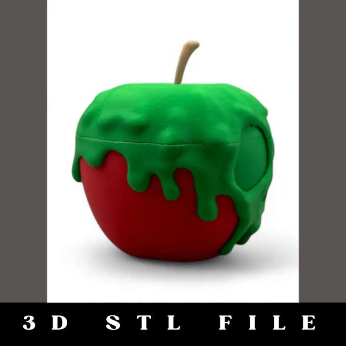 Poison Apple Tealight Holder STL File