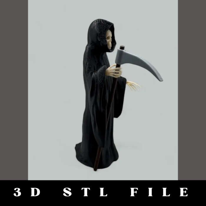 Grim Reaper Decor STL File