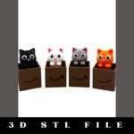 Clicky Cat Fidget STL File