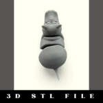 Baby Hippo Flexy STL File