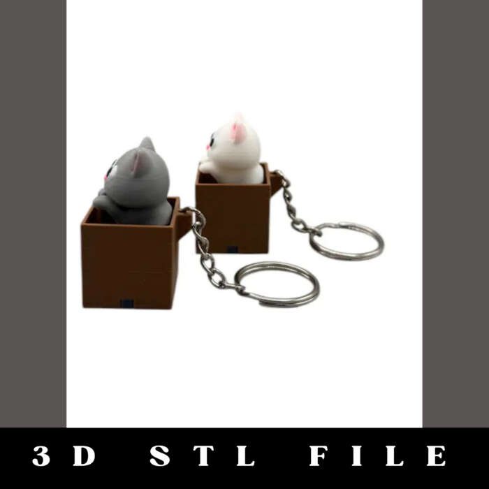 Clicky Cat Fidget STL File