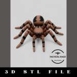 Articulating Spider Flexy STL File