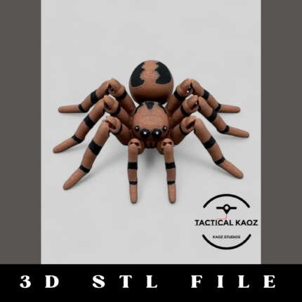 Articulating Spider Flexy STL File