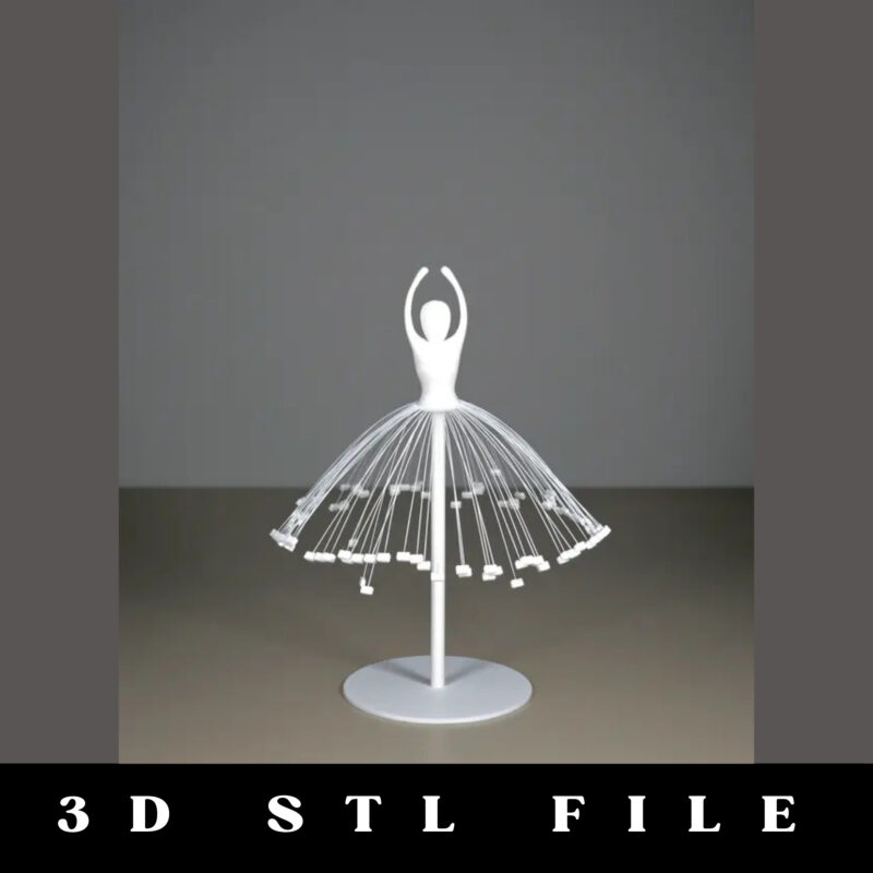 Dancing Ballerina STL File