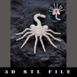 Facehugger Alien Flexi STL File