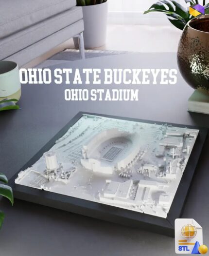 Ohio State Buckeyes Ohio Stadium STL File