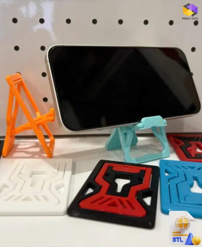 Foldable Phone Stand STL File