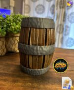 Wood Barrel Stash Container STL File