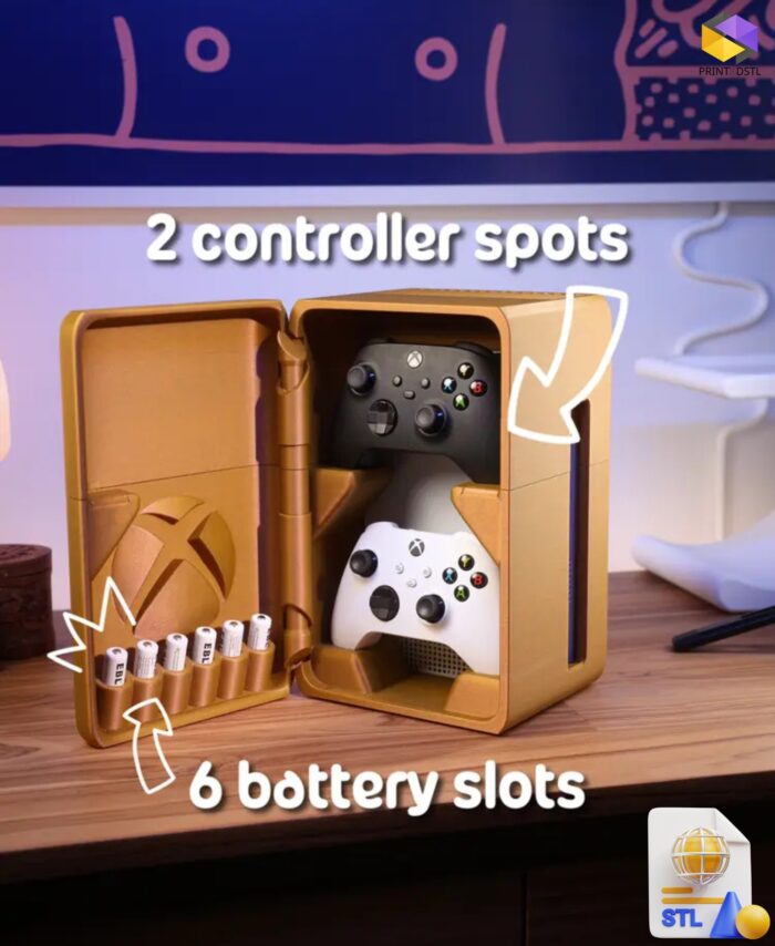 Xbox Series S Mini-Fridge STL File