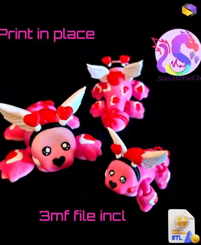 Valentines Bob the Baby Seal STL File