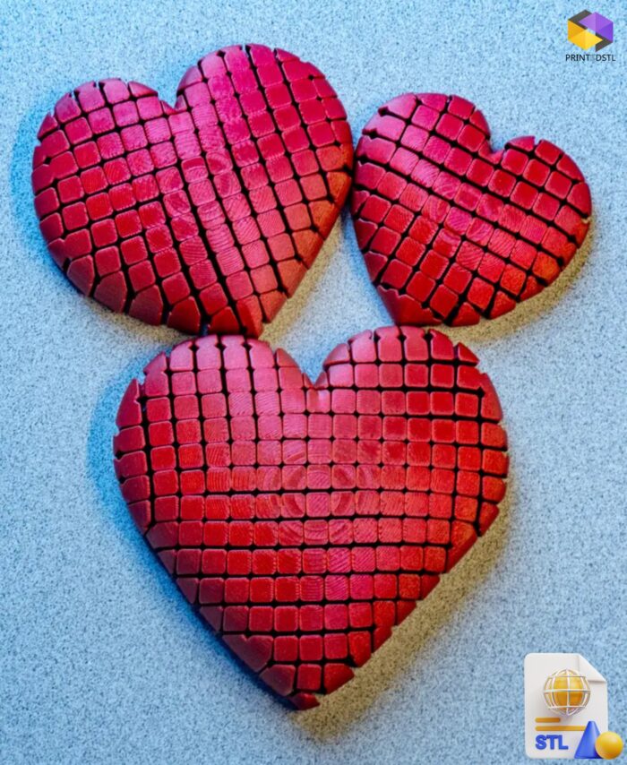 Floppy Heart STL File