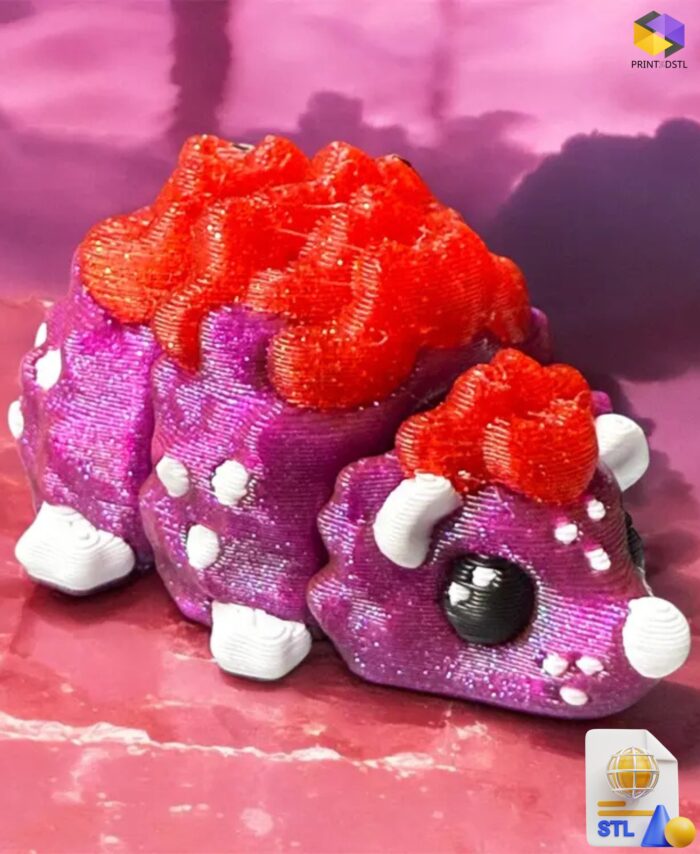 Valentine's Love Hedgehog STL File