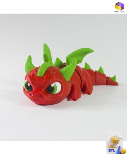 Flexible Baby Dragon STL File