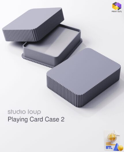 Playing Card Case STL File