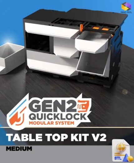 GEN2 Table Top Kit V2 STL File - MEDIUM