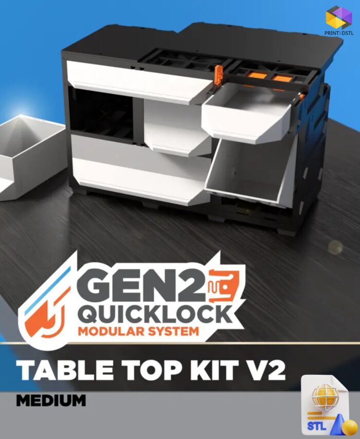 GEN2 Table Top Kit V2 STL File - MEDIUM