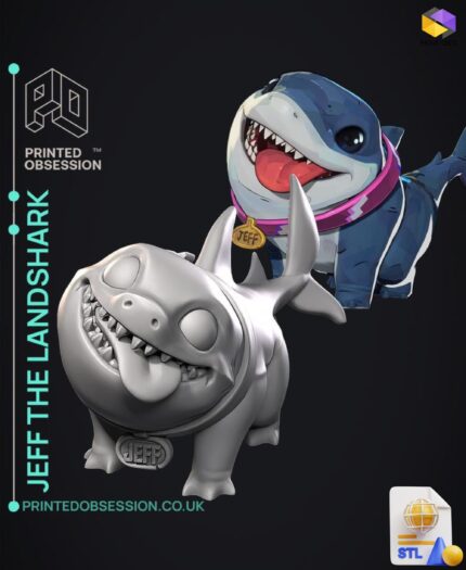 Jeff the Landshark STL File