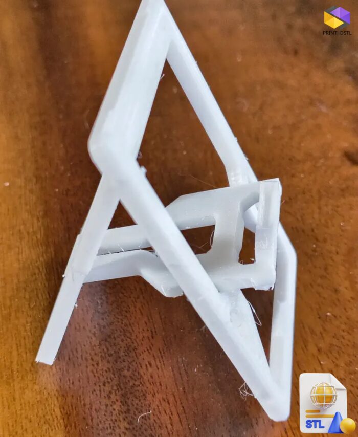 Foldable Phone Stand STL File