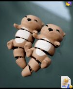 Cute Flexi Otters Magnetic Hand-Holding Companions STL File
