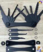 Lock Pick 9-in-1 Multitool STL File
