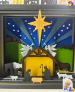 Silhouette Advent Calendar STL File