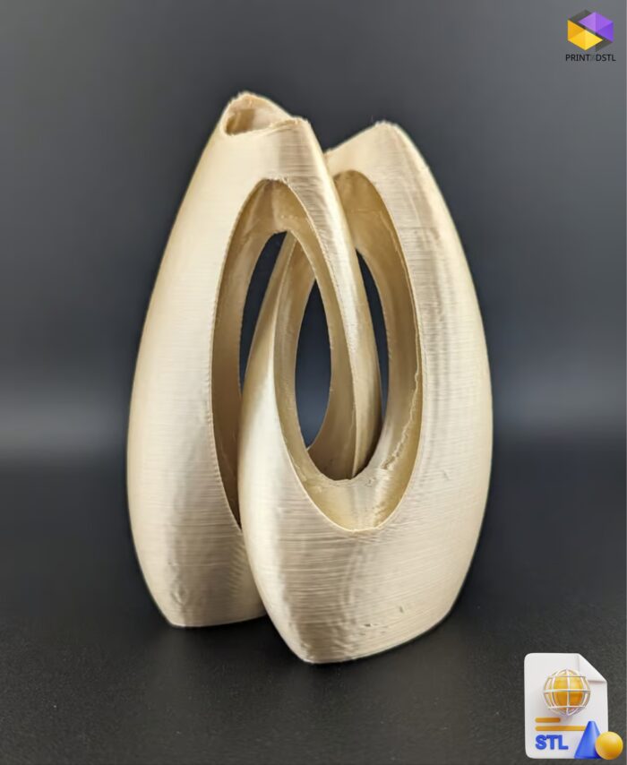 Entwined Vase STL File