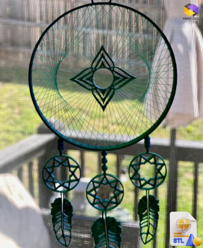 String Dreamcatcher STL File