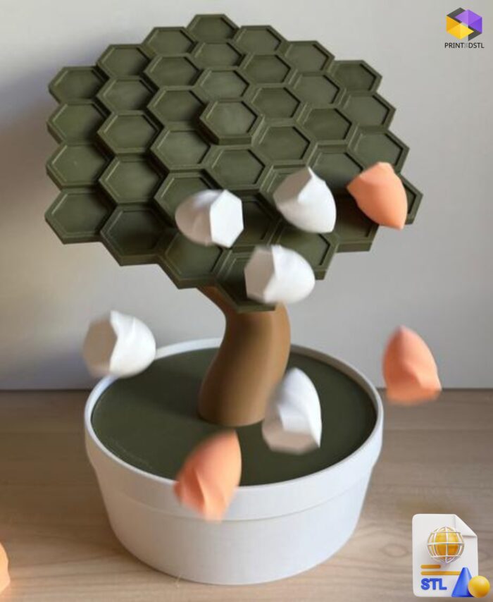Bonsai Table Puzzle Game STL File