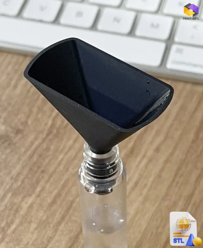 Compact Flat Funnel STL File