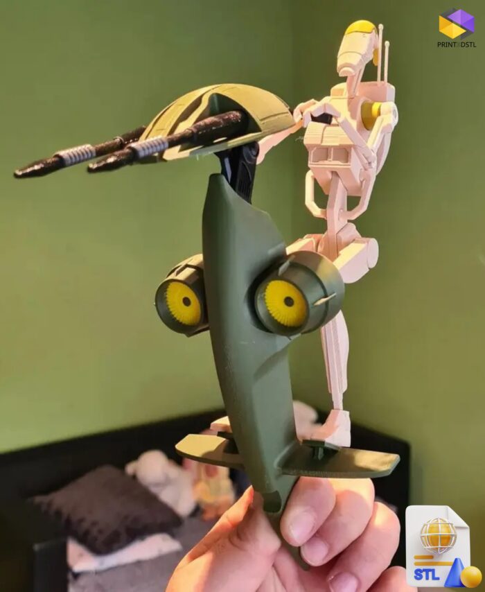 Star Wars B1 Battle Droid STL File
